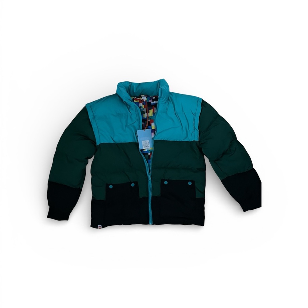 Target x Lego Colorblock Puffer Jacket